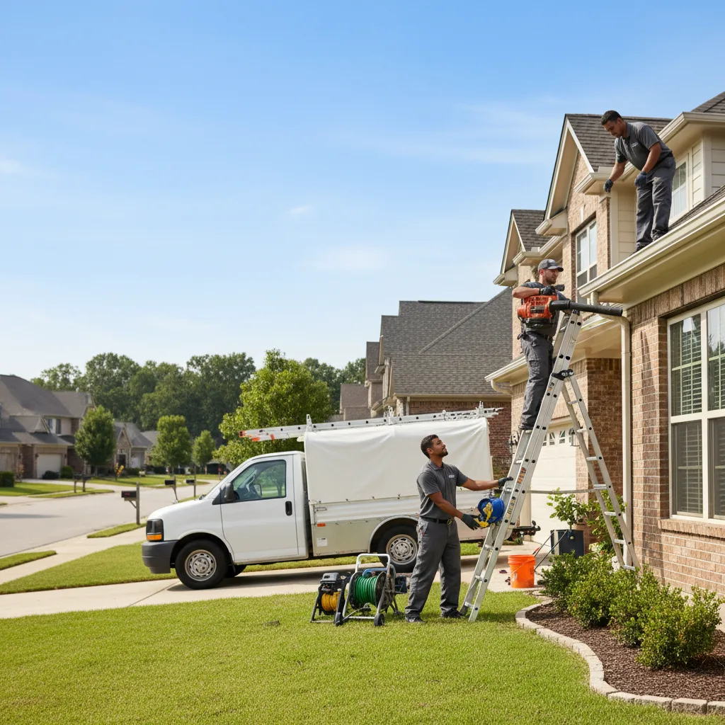 Home Gutter Service in Farmersville, TX near me